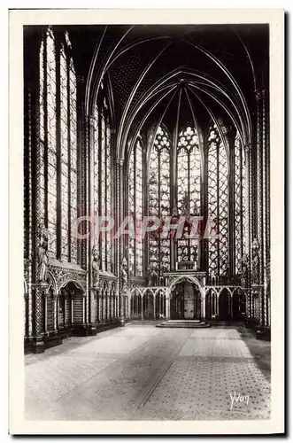 Ansichtskarte AK Paris En Flanant interieur De La Ste chapelle