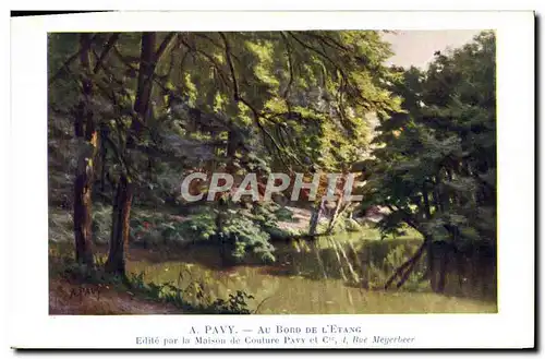 Cartes postales A Pavy au Bord De L&#39Etang