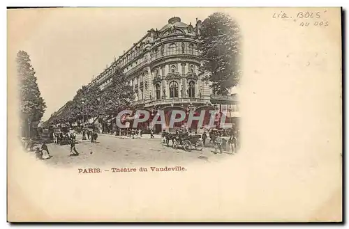 Ansichtskarte AK Paris Theatre Du Vaudeville