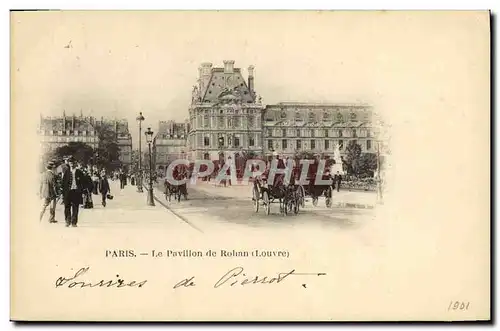 Cartes postales Paris Le Pavillon De Rohan Louvre