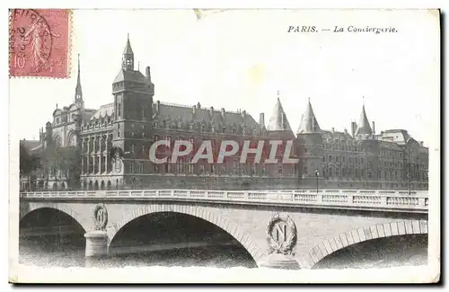 Cartes postales Paris La Concviergerie