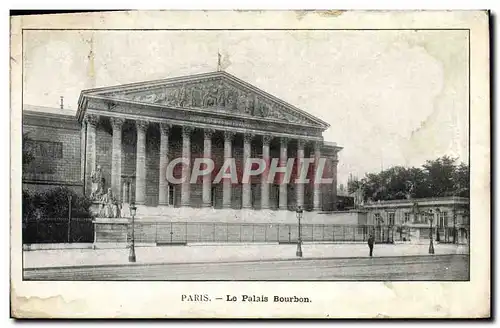 Ansichtskarte AK Paris Le Palais Bourbon