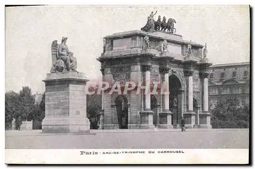 Cartes postales Paris Arc De Triomphe Du Carrousel