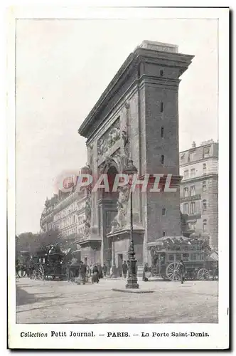 Cartes postales Collection Petit Journal Paris La Porte Saint Denis