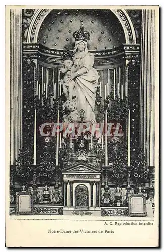 Cartes postales Notre Dame Des Victoires De Paris