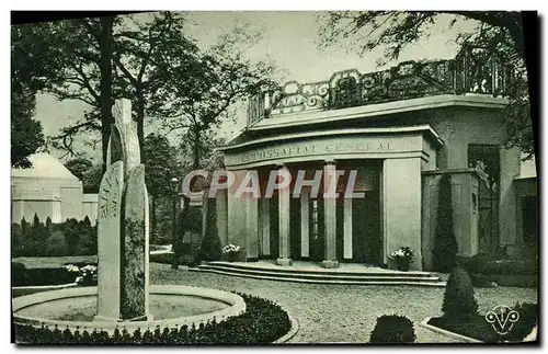 Cartes postales Exposition Internationale Des Arts Decoratifs Paris 1925 Le pavillon du commissariat general