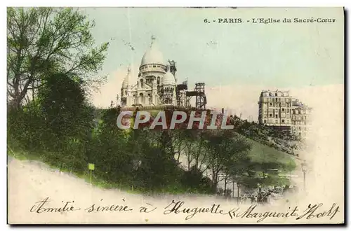 Cartes postales Paris L&#39Eglise Du Sacre Coeur