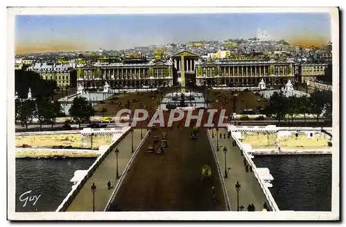 Ansichtskarte AK Paris Et Ses Merveilles Nouveau Pont Et Place De La Concorde