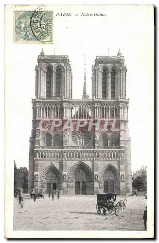 Cartes postales Paris Notre Dame