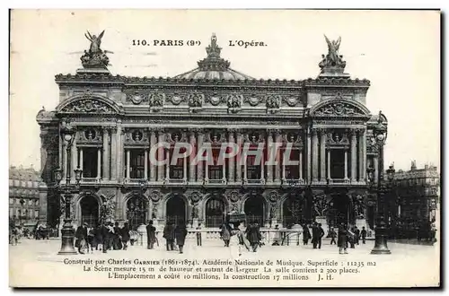 Cartes postales Paris L&#39Opera