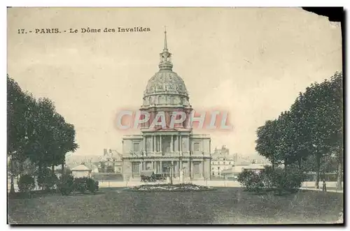 Cartes postales Paris Le Dome Des Invalides