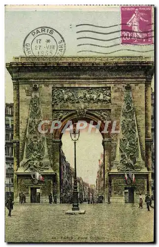 Cartes postales Paris Porte St Denis