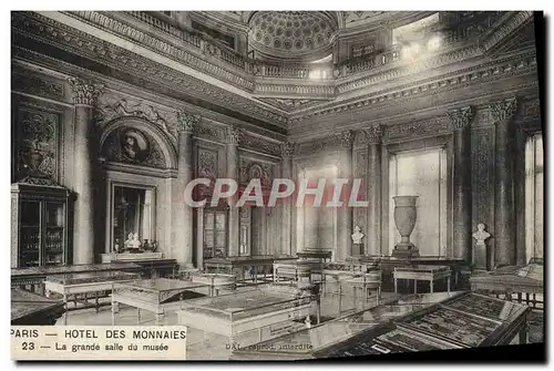 Cartes postales Paris Hotel Des Monnaies La Grande Salle du Musee