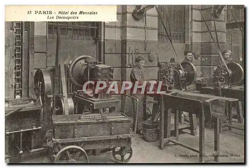 Cartes postales Paris Hotel Des Monnaies Les Decoupoirs