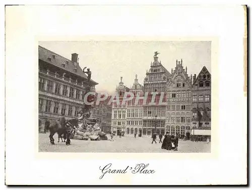 Cartes postales Anvers Grand Place