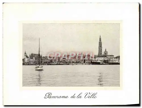 Cartes postales Anvers Panorama De La Ville