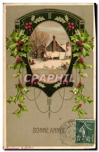 Cartes postales Fantaisie Bonne annee