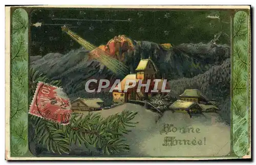 Cartes postales Fantaisie Bonne annee