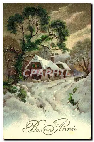 Cartes postales Fantaisie Bonne annee