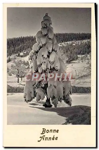 Cartes postales moderne Fantaisie Bonne annee Sapin