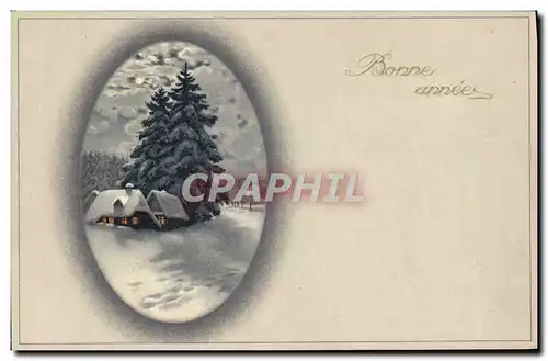 Cartes postales Fantaisie Bonne annee