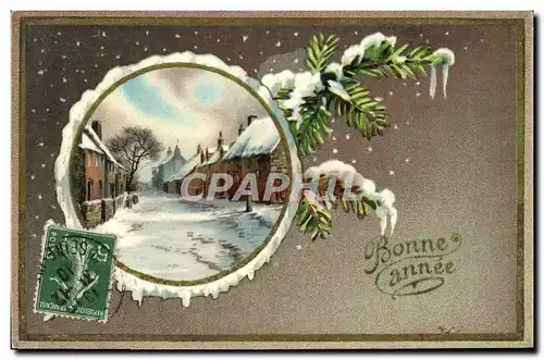 Cartes postales Fantaisie Bonne annee