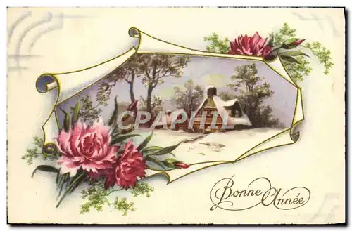 Cartes postales Fantaisie Bonne annee