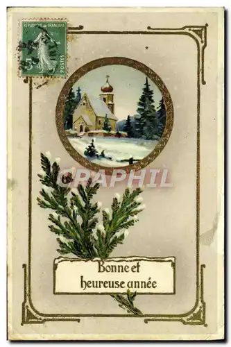 Cartes postales Fantaisie Bonne annee