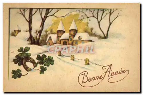 Cartes postales Fantaisie Bonne annee