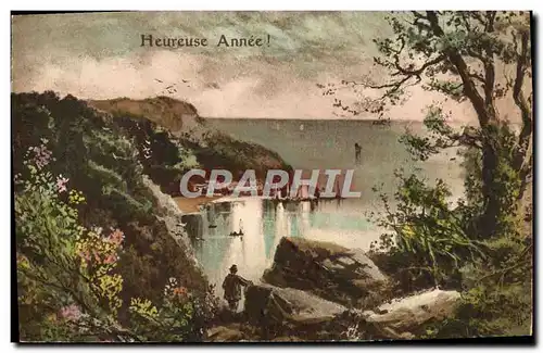 Cartes postales Fantaisie Heureuse Annee