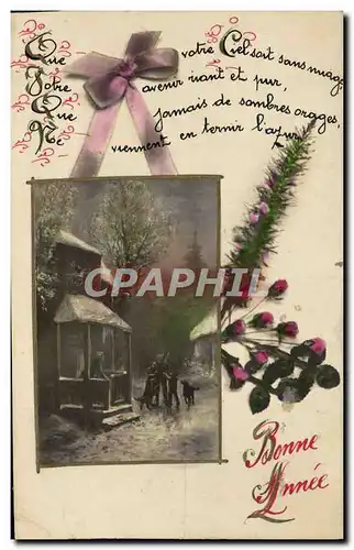 Cartes postales Fantaisie Bonne annee