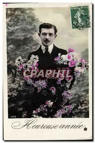 Cartes postales Fantaisie Homme