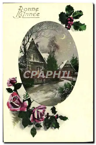 Cartes postales Fantaisie Bonne annee