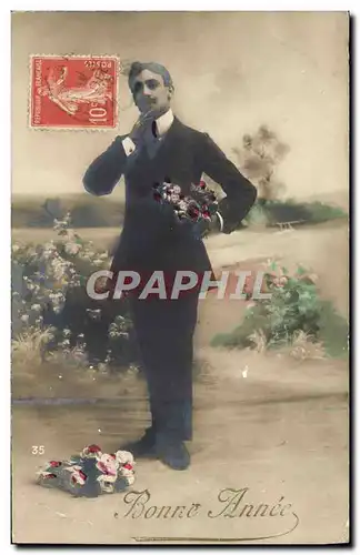 Cartes postales Fantaisie Homme