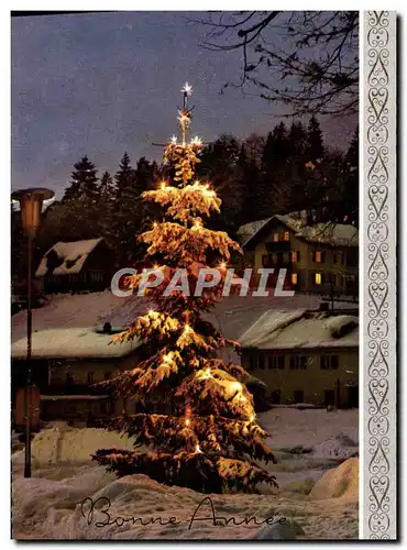 Cartes postales moderne Fantaisie Arbre de Noel