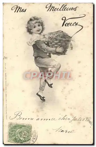 Cartes postales Fantaisie enfant