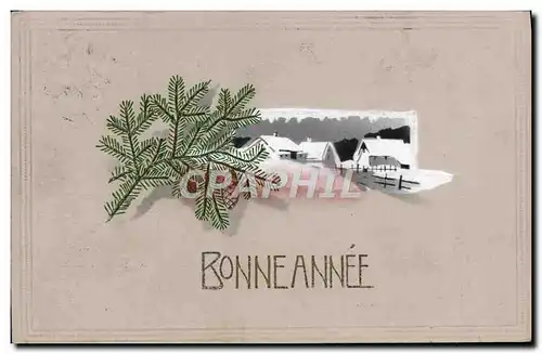 Cartes postales Fantaisie Bonne annee