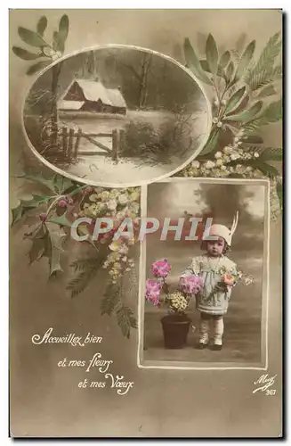 Cartes postales Fantaisie Enfant