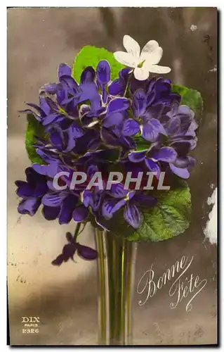 Cartes postales Fantaisie Fleurs