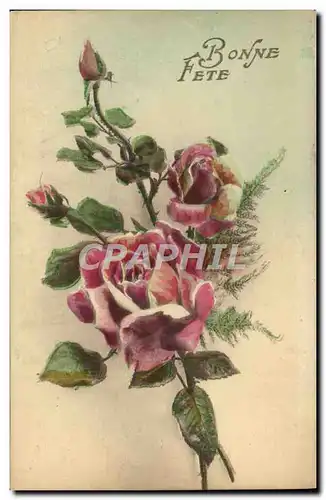 Cartes postales Fantaisie Fleurs