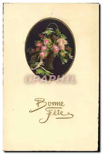 Cartes postales Fantaisie Fleurs