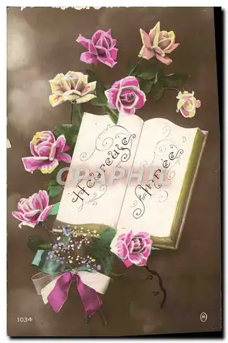 Cartes postales Fantaisie Fleurs