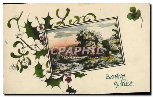 Cartes postales Fantaisie Bonne annee