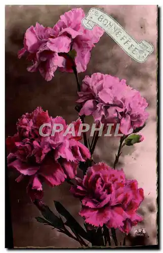 Cartes postales Fantaisie Fleurs