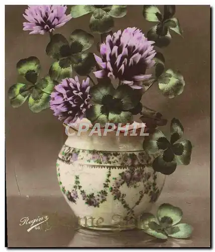 Cartes postales Fantaisie Fleurs