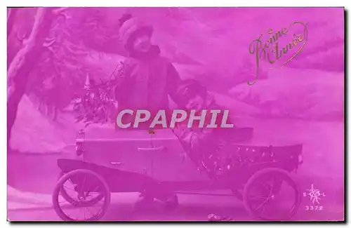 Cartes postales Fantaisie Enfants Automobile