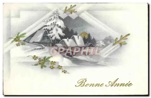 Cartes postales Fantaisie Bonne annee