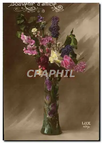 Cartes postales Fantaisie Fleurs