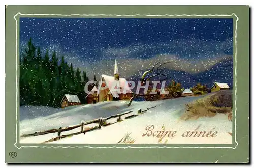 Cartes postales Fantaisie Bonne annee