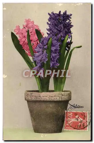 Cartes postales Fantaisie Fleurs